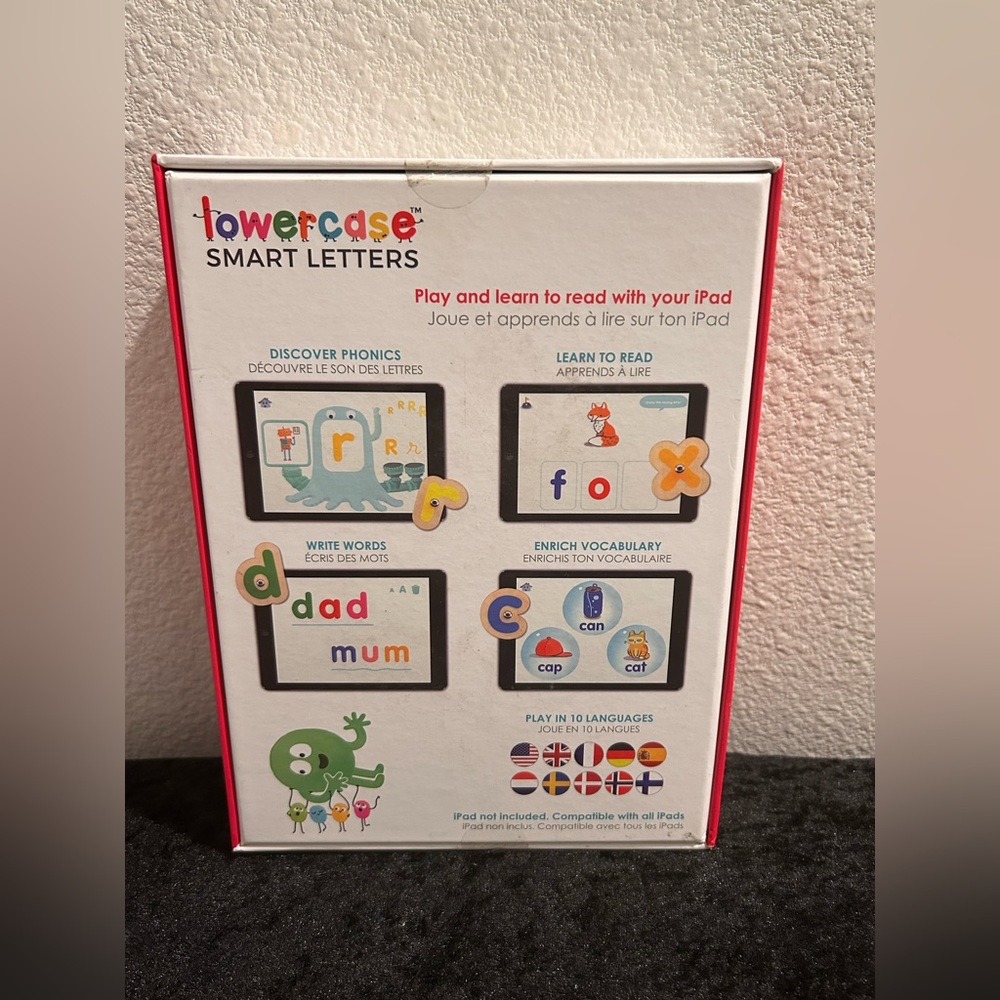 Marbotic Lowercase Smart Letters for iPad Montessori-Inspired Learning kit 3-6